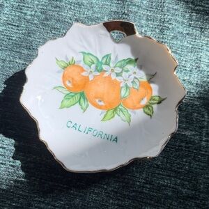 Vintage California Trinket Decorative Dish